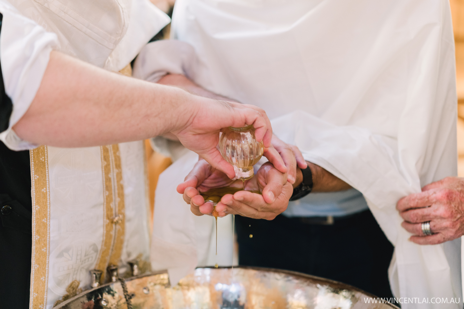 Christening at All Saints Greek Orthodox Church Belmore