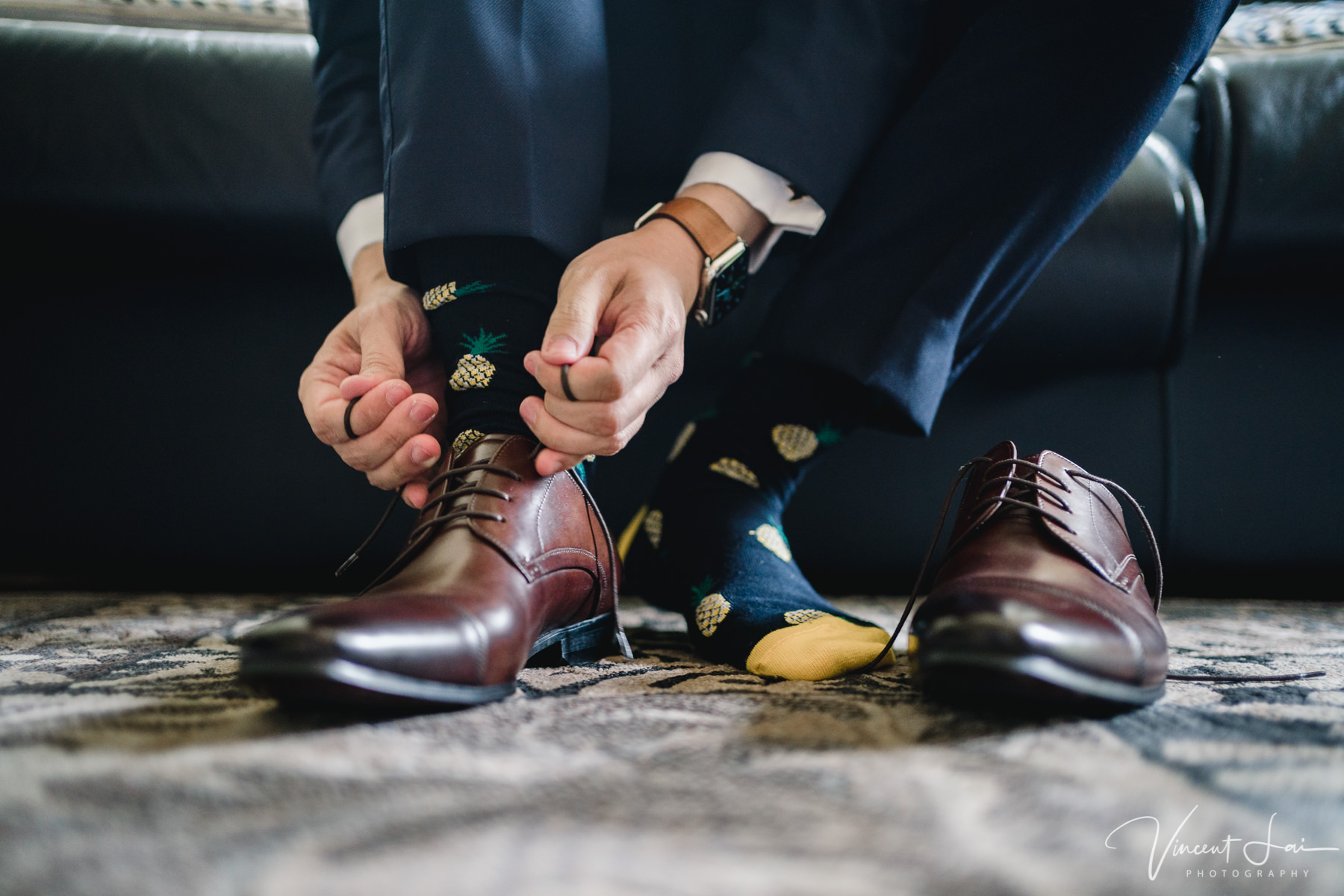 Groom Wedding Preparations