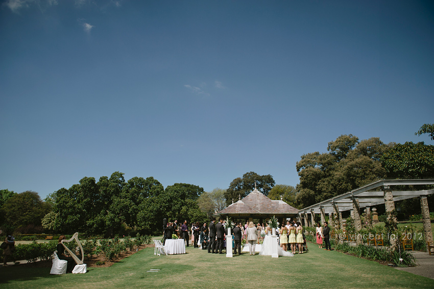 Rose Garden Wedding Ceremony