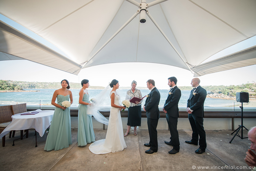 bathers pavilion wedding