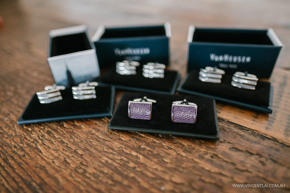 Wedding cuff links