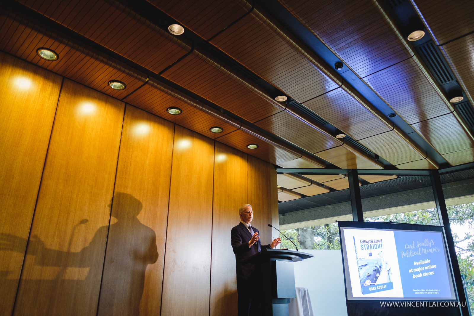 Carl Scully Setting the Record Straight A Political Memoir Book Launch