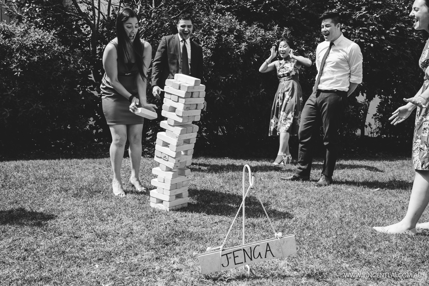 Jenga Wedding outdoor Games