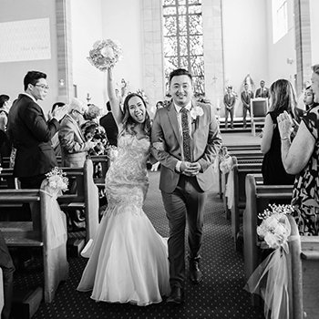 St Jerome's Catholic Church and Clarence House Wedding Reception